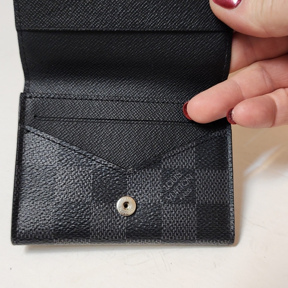 Louis Vuitton Damier Graphite Canvas Card Holder